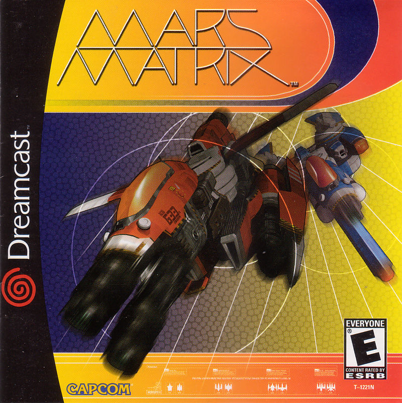 Front cover of Mars Matrix for Dreamcast