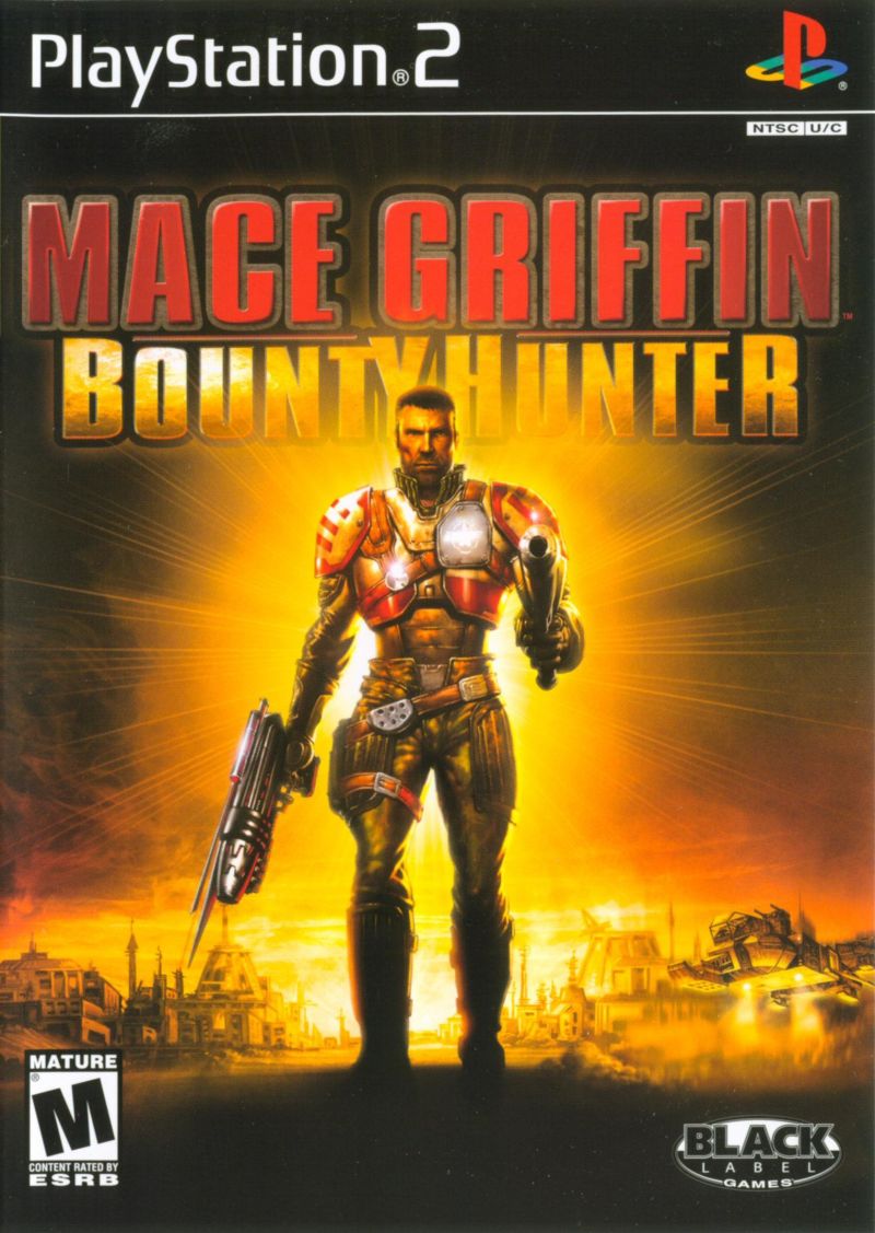 Front cover of Mace Griffin: Bounty Hunter for PlayStation 2