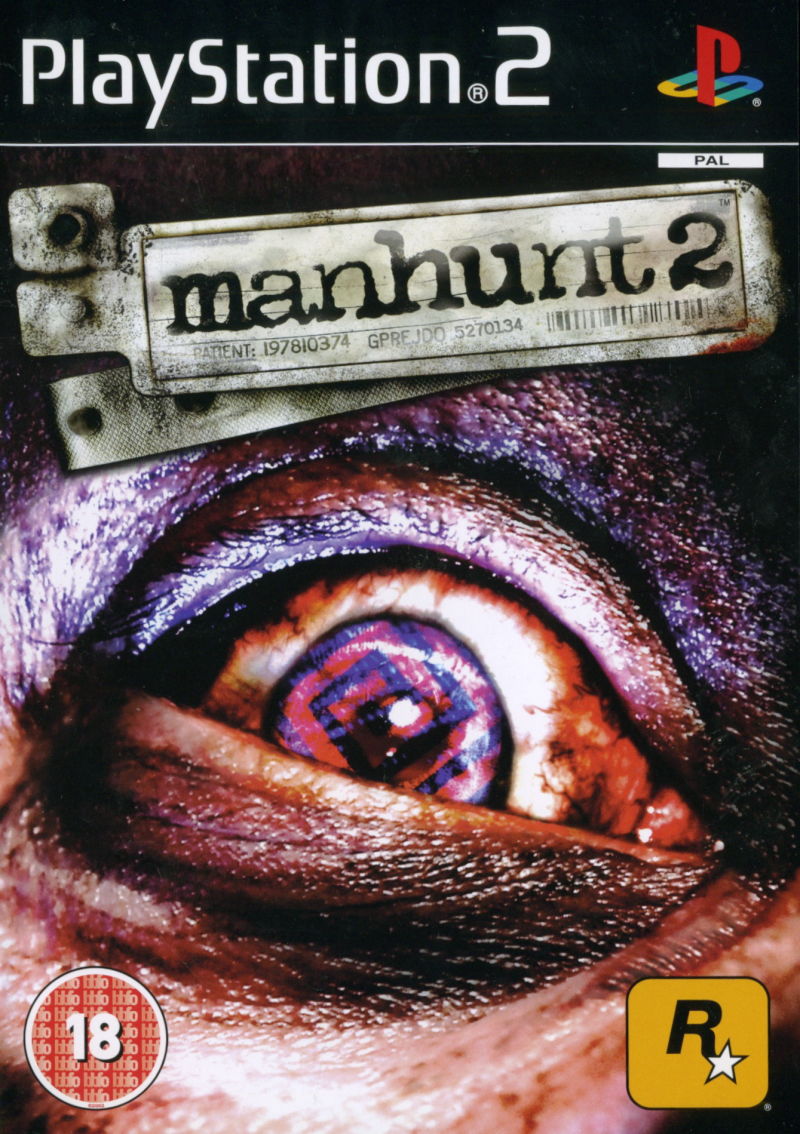 Front cover of Manhunt 2 for PlayStation 2