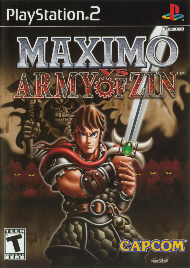 Front cover of Maximo vs Army of Zin for PlayStation 2