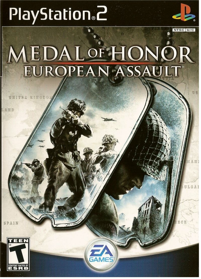 Front cover of Medal of Honor: European Assault for PlayStation 2