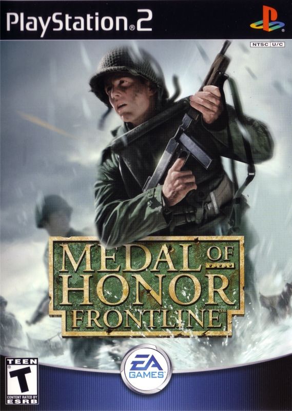 Front cover of Medal of Honor: Frontline for PlayStation 2