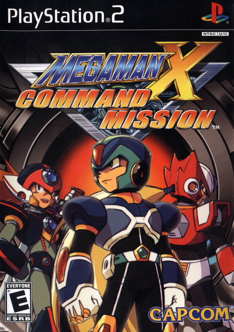 Front cover of Mega Man X: Command Mission for PlayStation 2