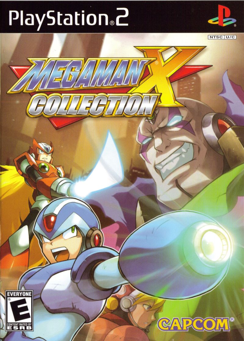 Front cover of Mega Man X Collection for PlayStation 2