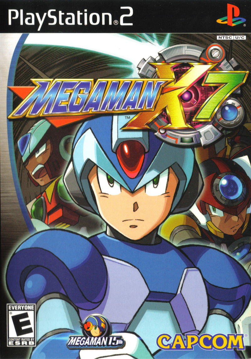 Front cover of Mega Man X7 for PlayStation 2