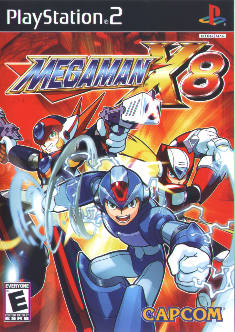 Front cover of Mega Man X8 for PlayStation 2