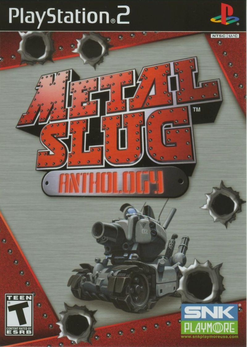 Front cover of Metal Slug: Anthology for PlayStation 2