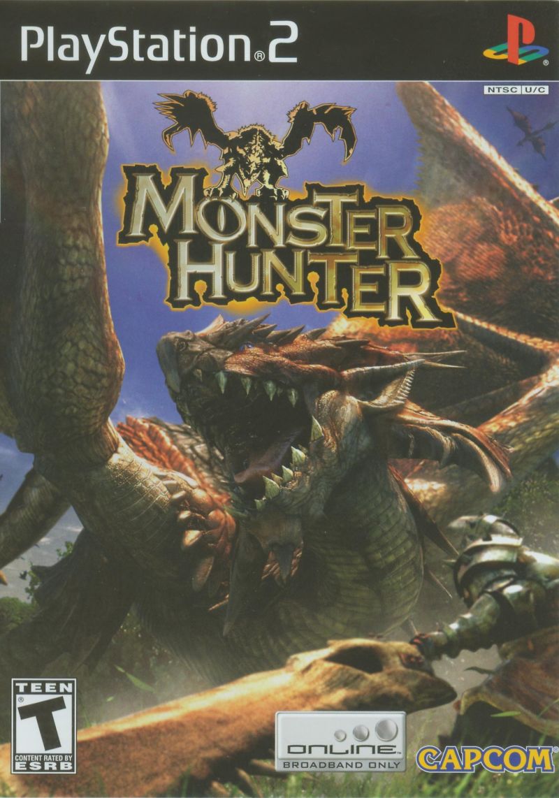 Front cover of Monster Hunter for PlayStation 2