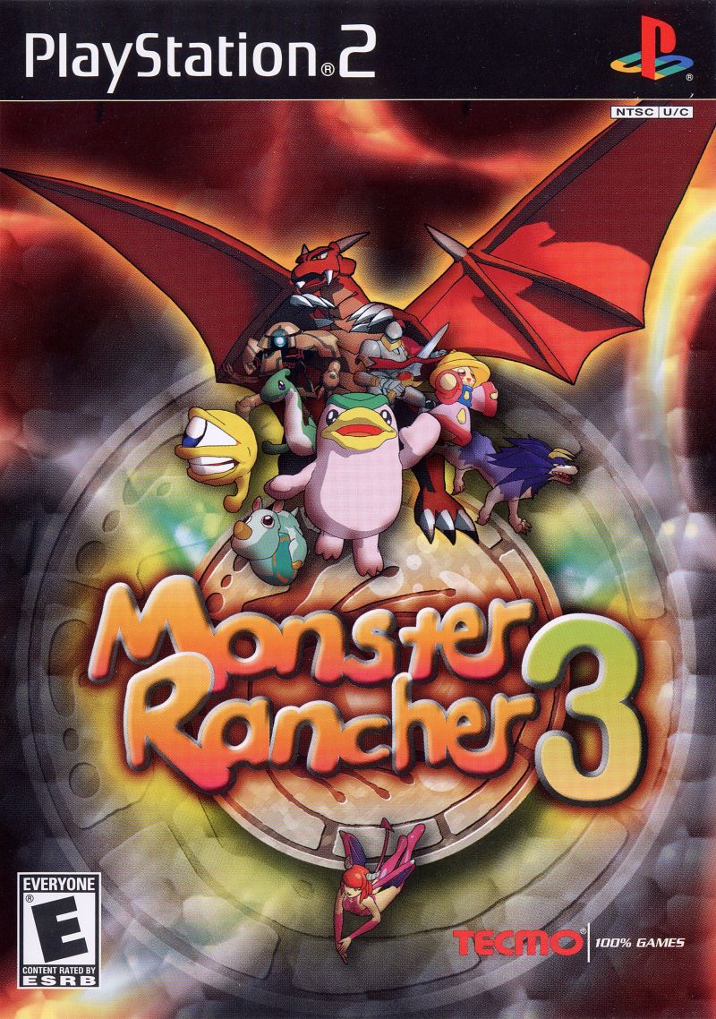 Front cover of Monster Rancher 3 for PlayStation 2