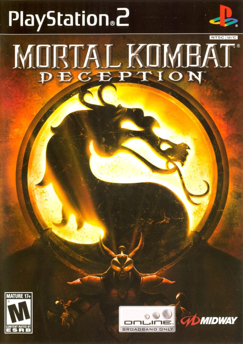 Front cover of Mortal Kombat: Deception for PlayStation 2