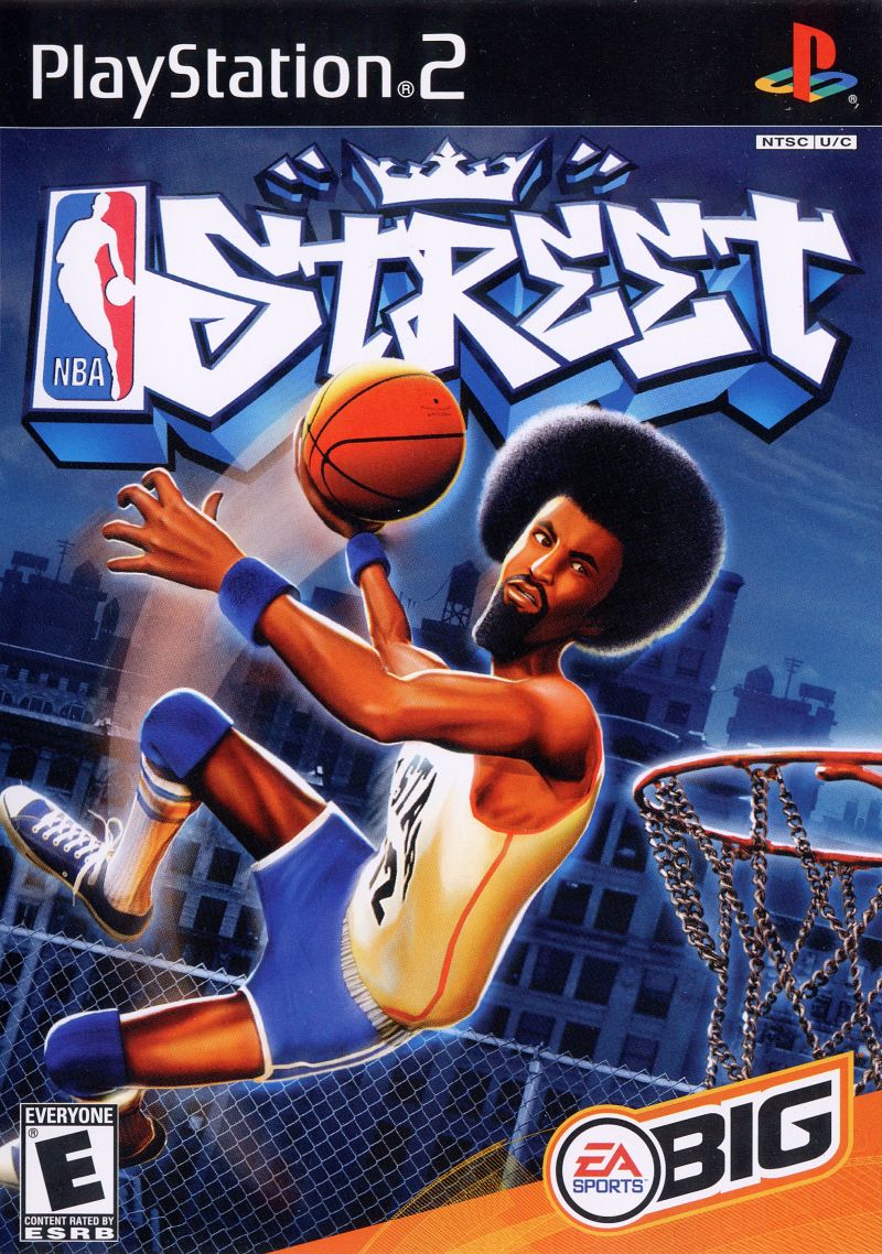 Front cover of NBA Street for PlayStation 2