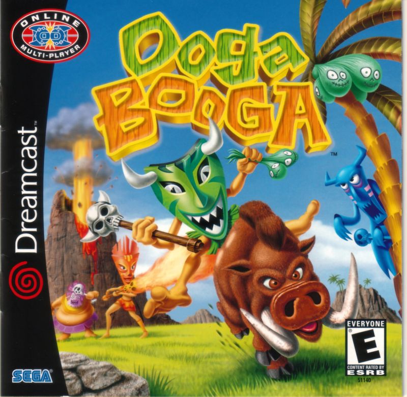 Front cover of Ooga Booga for Dreamcast