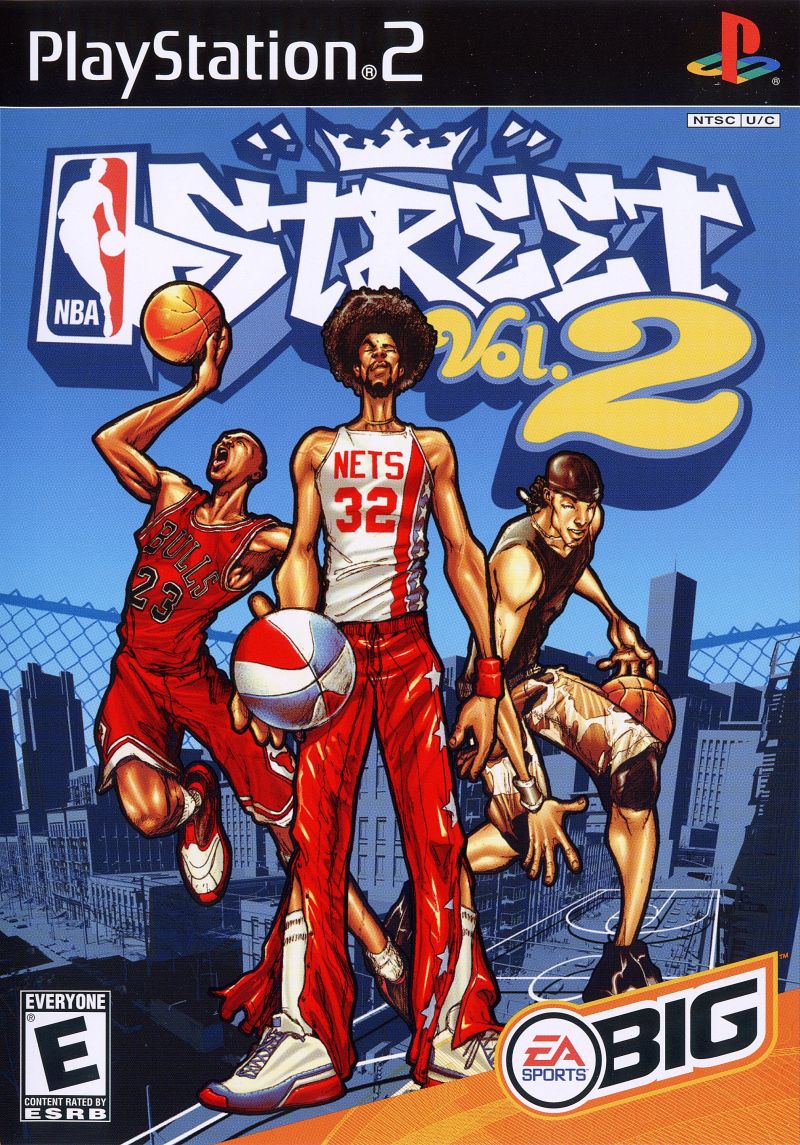 Front cover of NBA Street Vol. 2 for PlayStation 2