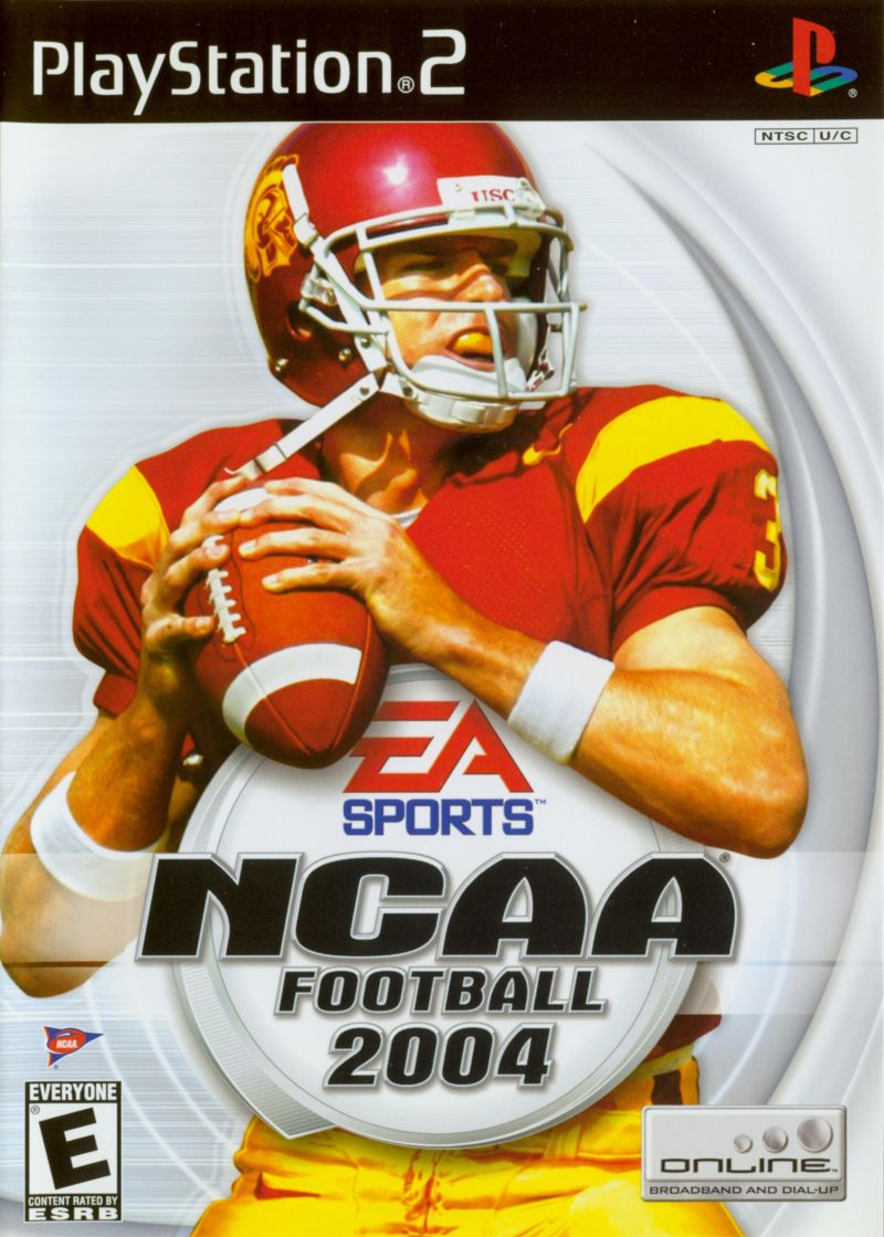 Front cover of NCAA Football 2004 for PlayStation 2