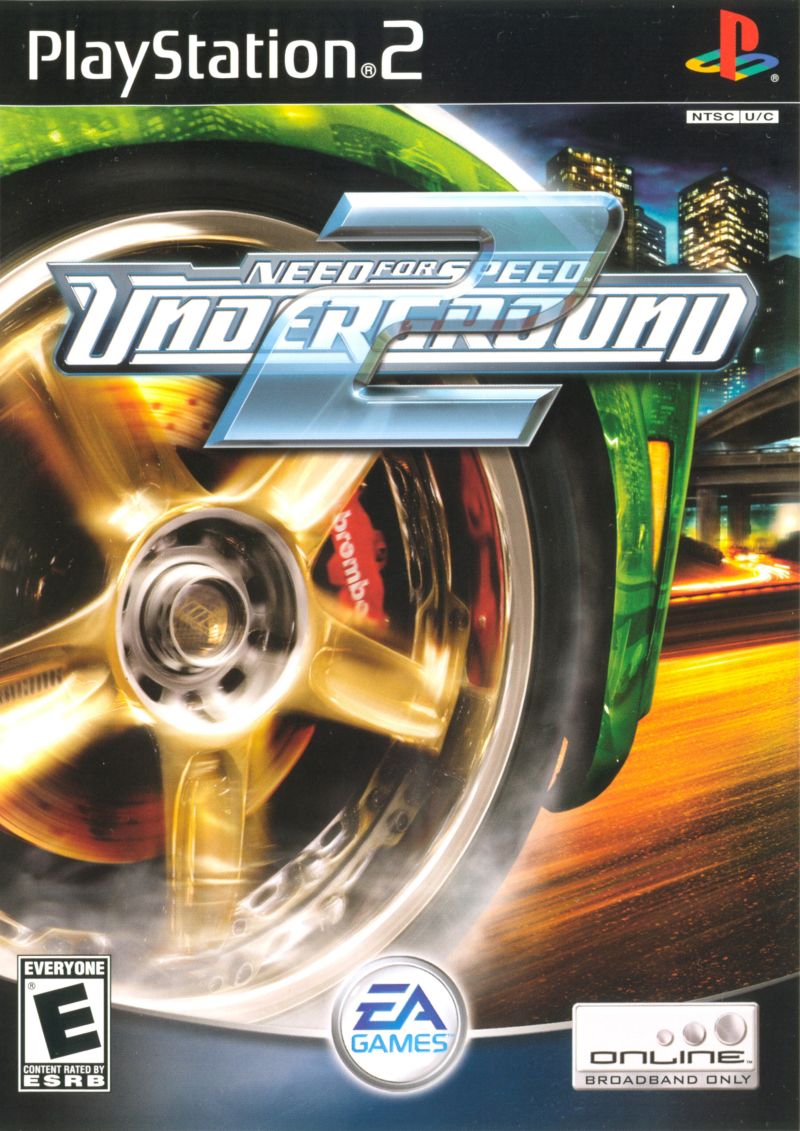 Front cover of Need for Speed: Underground 2 for PlayStation 2