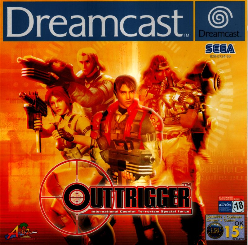 Front cover of Outtrigger for Dreamcast