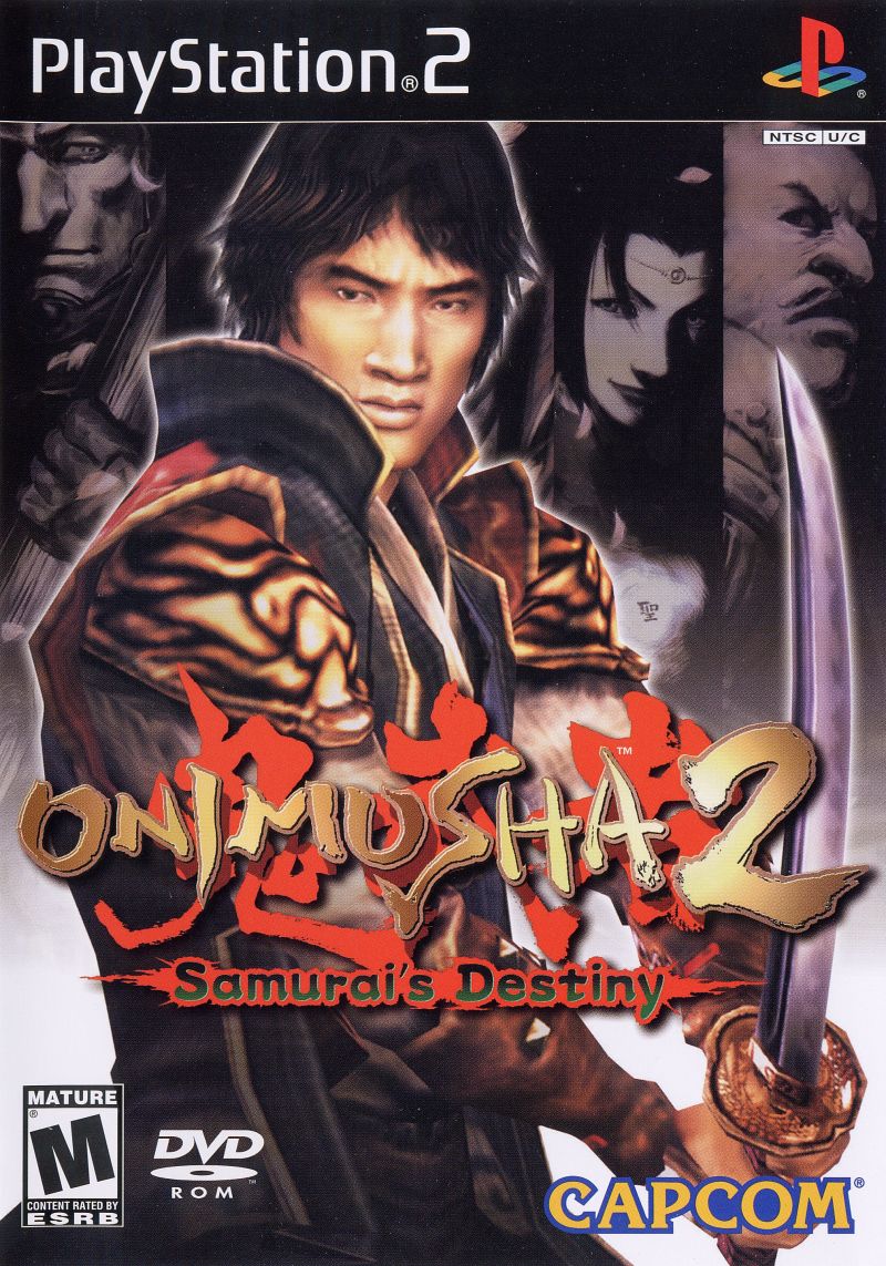 Front cover of Onimusha 2: Samurai's Destiny for PlayStation 2