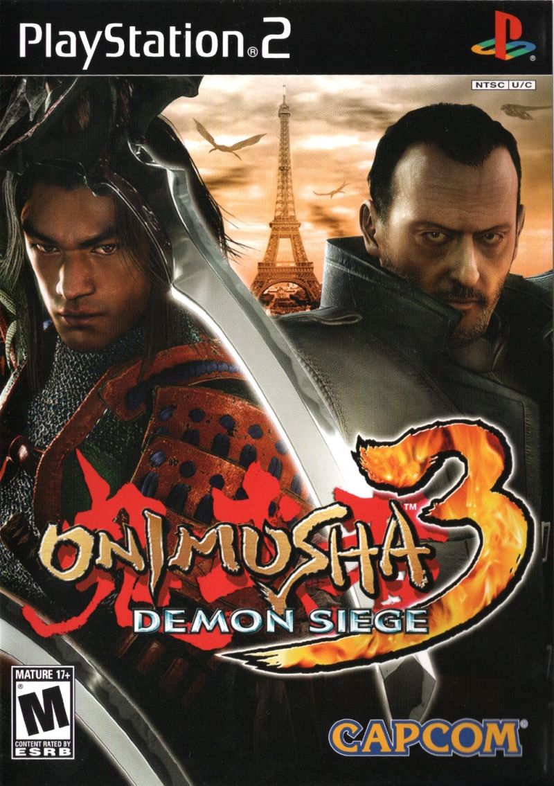 Front cover of Onimusha 3: Demon Siege for PlayStation 2