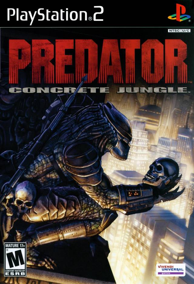 Front cover of Predator: Concrete Jungle for PlayStation 2