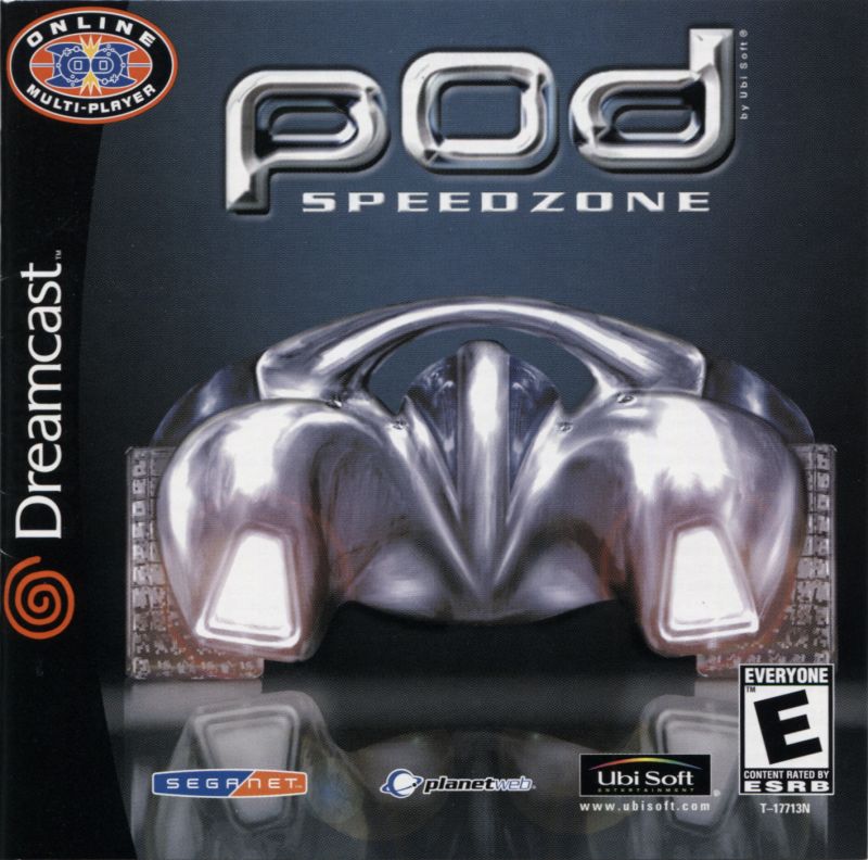 Front cover of POD SpeedZone for Dreamcast