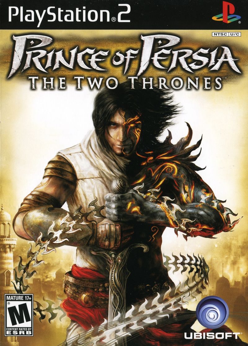 Front cover of Prince of Persia: The Two Thrones for PlayStation 2