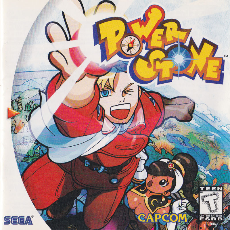 Front cover of Power Stone for Dreamcast