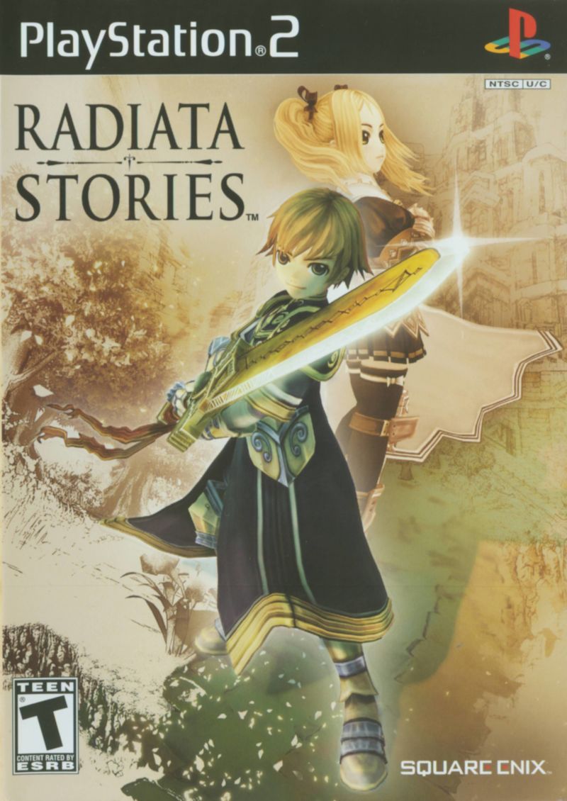 Front cover of Radiata Stories for PlayStation 2