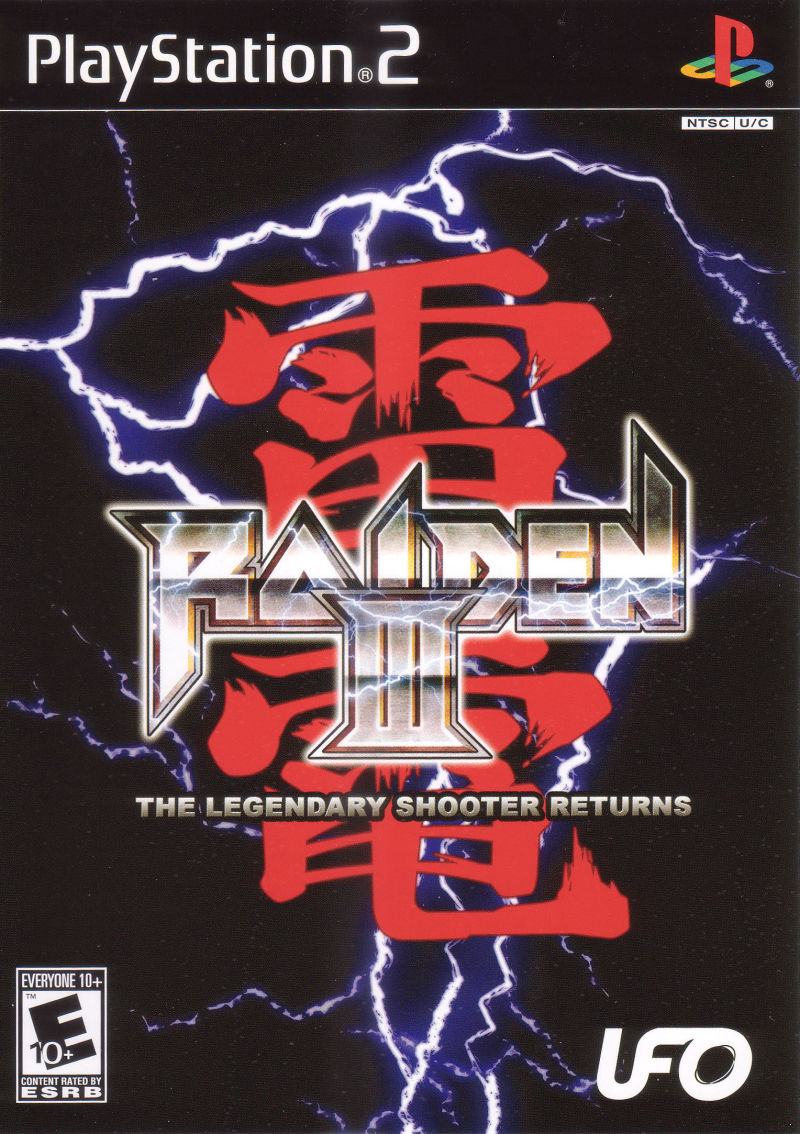 Front cover of Raiden III for PlayStation 2