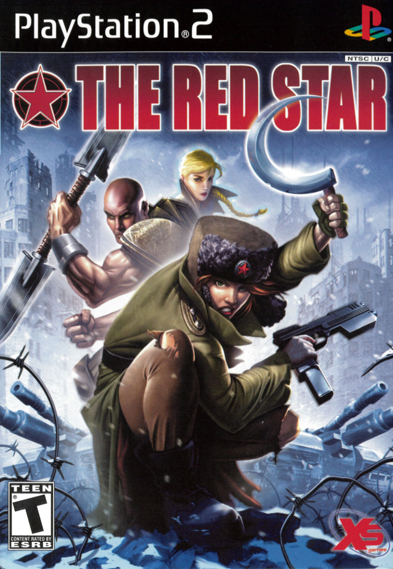 Front cover of The Red Star for PlayStation 2