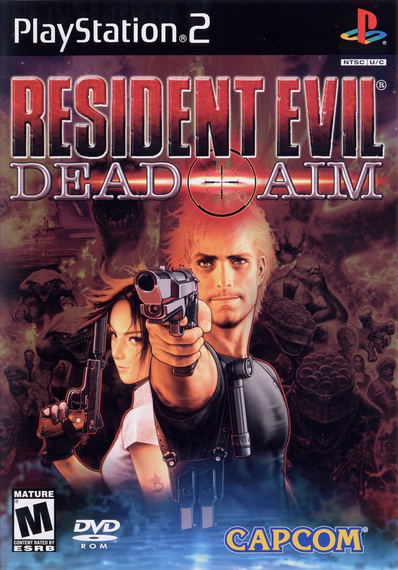 Front cover of Resident Evil: Dead Aim for PlayStation 2