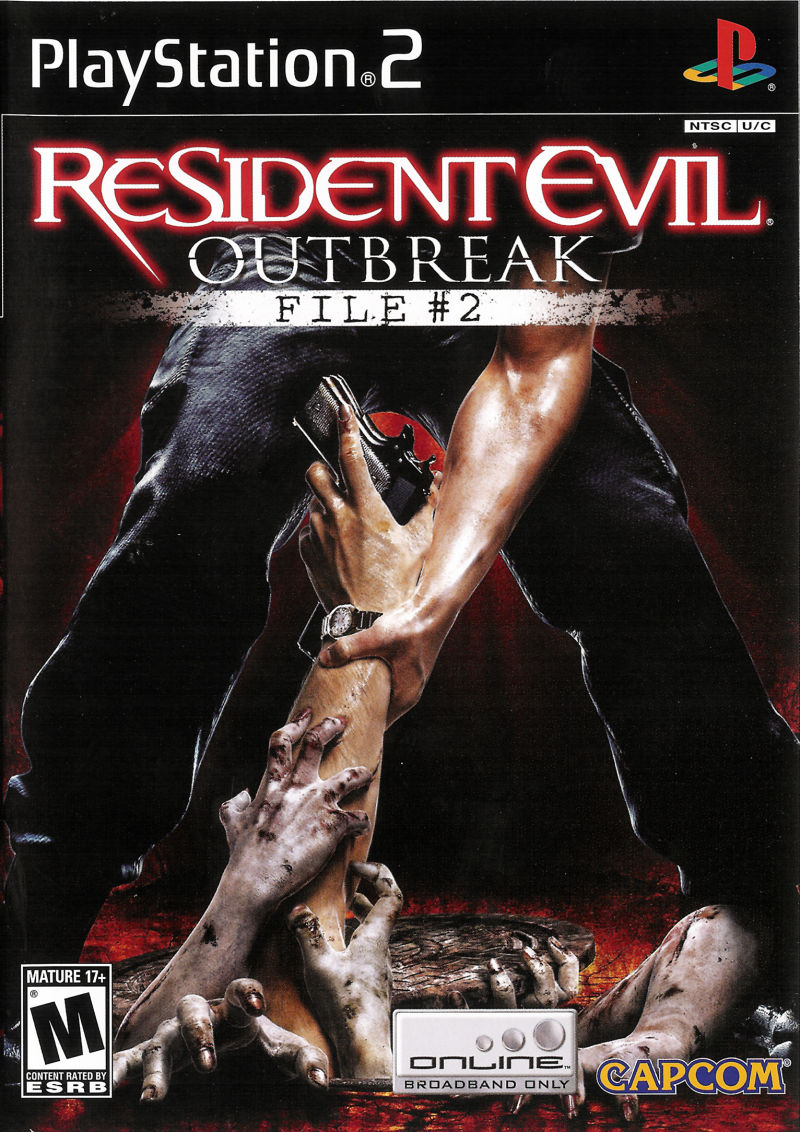 Front cover of Resident Evil: Outbreak - File #2 for PlayStation 2