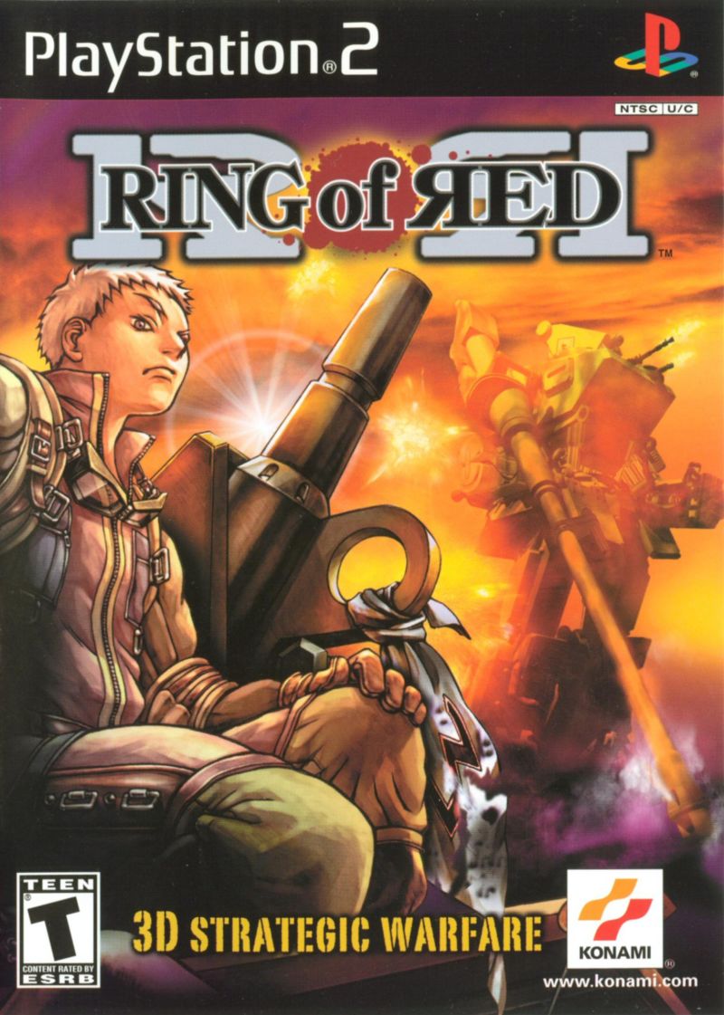 Front cover of Ring of Red for PlayStation 2