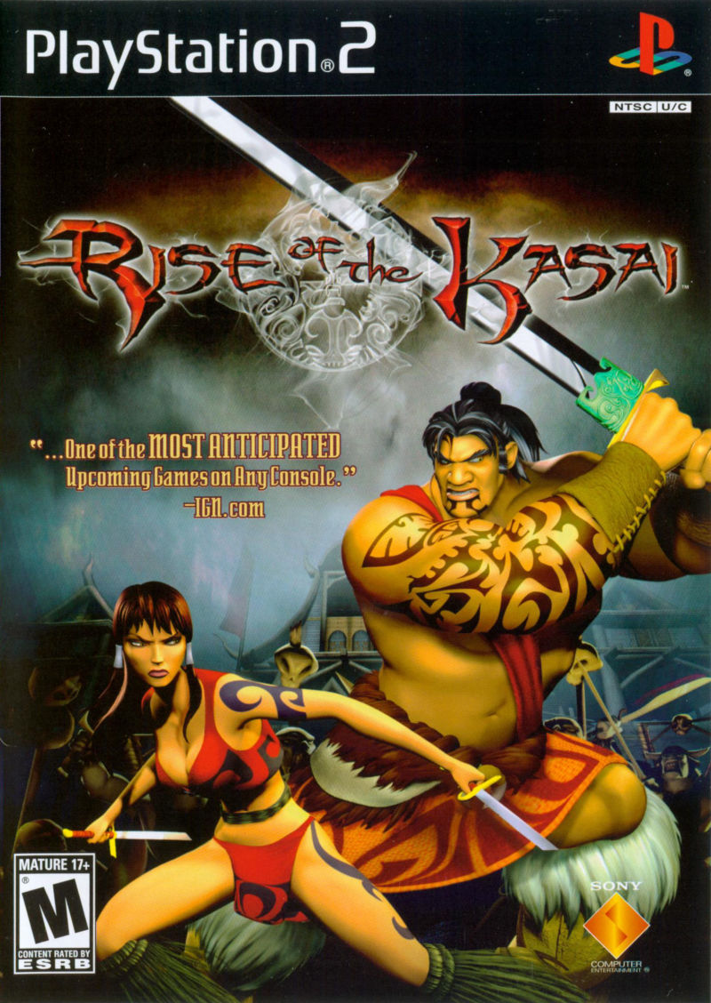 Front cover of Rise of the Kasai for PlayStation 2