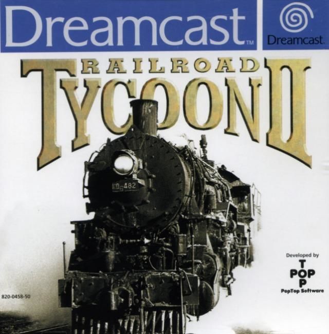 Front cover of Railroad Tycoon II: Gold Edition for Dreamcast