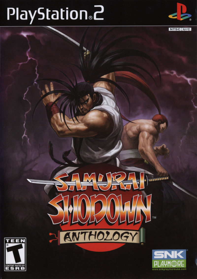 Front cover of Samurai Shodown: Anthology for PlayStation 2