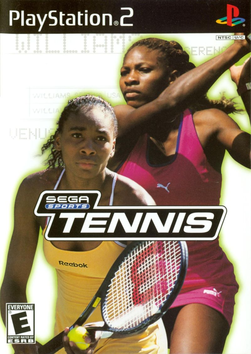 Front cover of Virtua Tennis 2 for PlayStation 2