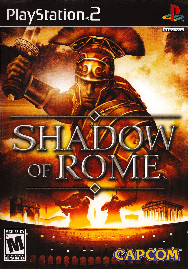 Front cover of Shadow of Rome for PlayStation 2