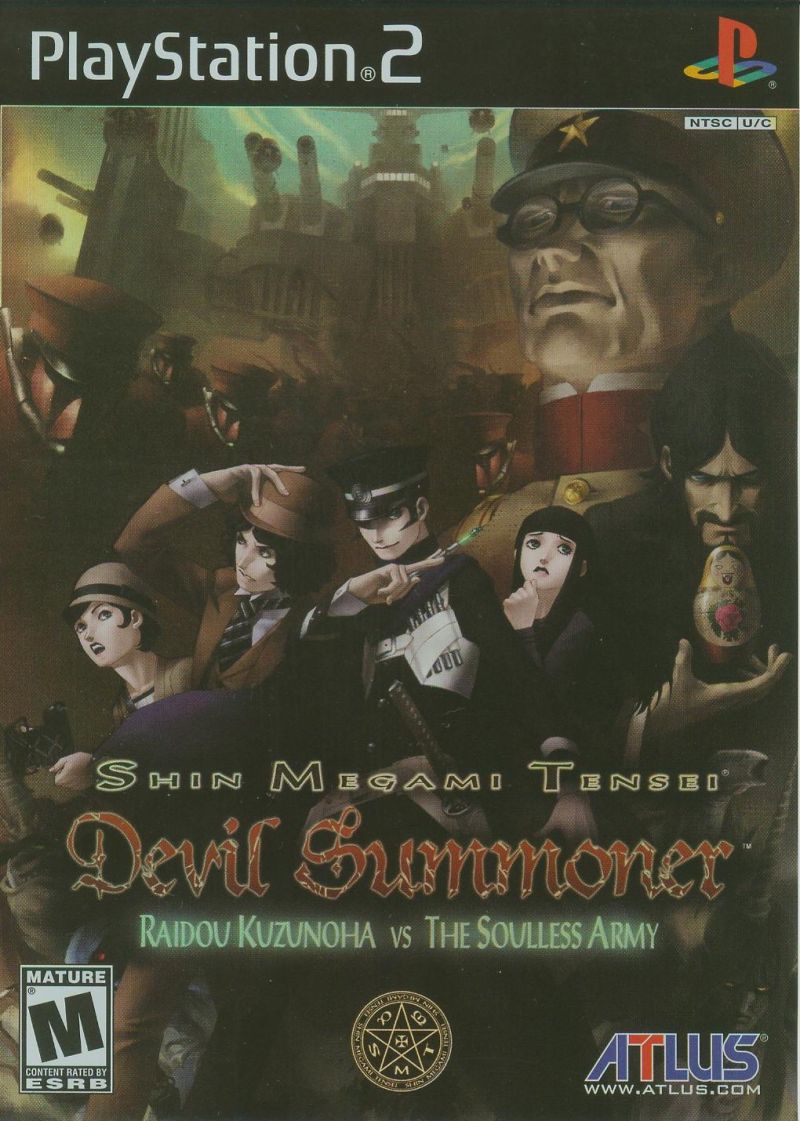 Front cover of Shin Megami Tensei: Devil Summoner - Raidou Kuzunoha vs. the Soulless Army for PlayStation 2