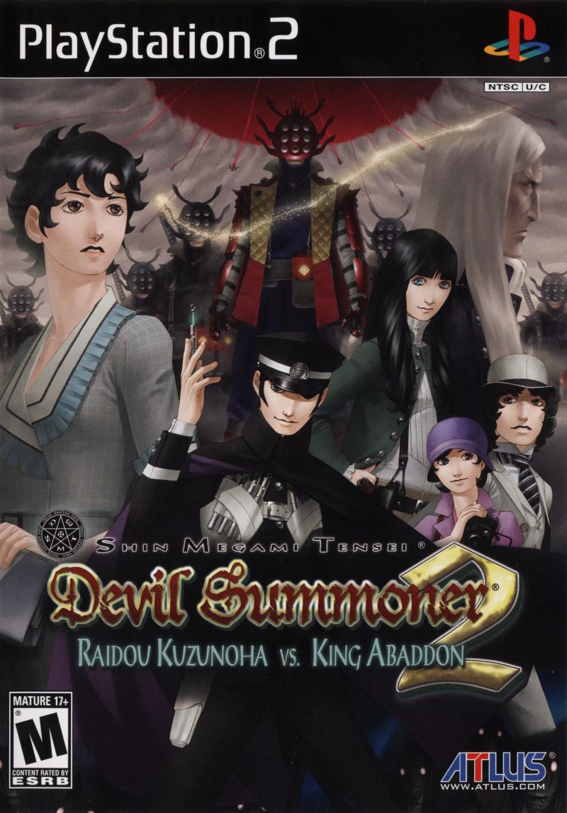 Front cover of Shin Megami Tensei: Devil Summoner 2 - Raidou Kuzunoha vs. King Abaddon for PlayStation 2