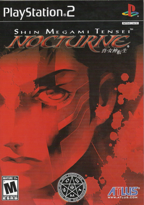 Front cover of Shin Megami Tensei: Nocturne for PlayStation 2
