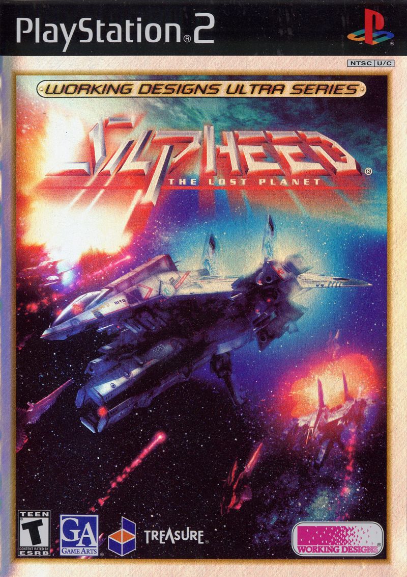 Front cover of Silpheed: The Lost Planet for PlayStation 2