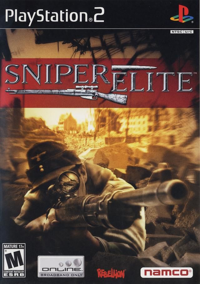 Front cover of Sniper Elite for PlayStation 2