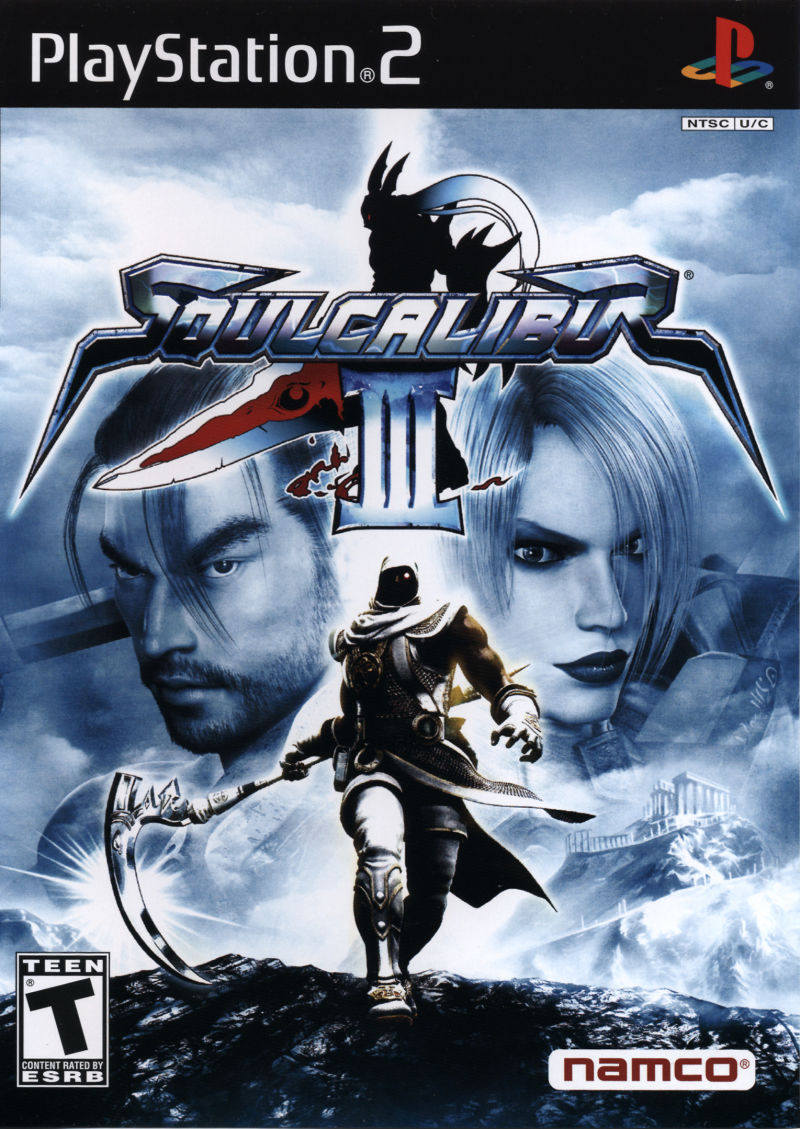 Front cover of SoulCalibur III for PlayStation 2