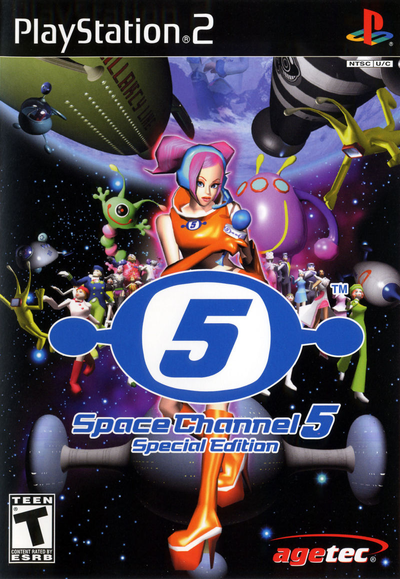 Front cover of Space Channel 5: Special Edition for PlayStation 2