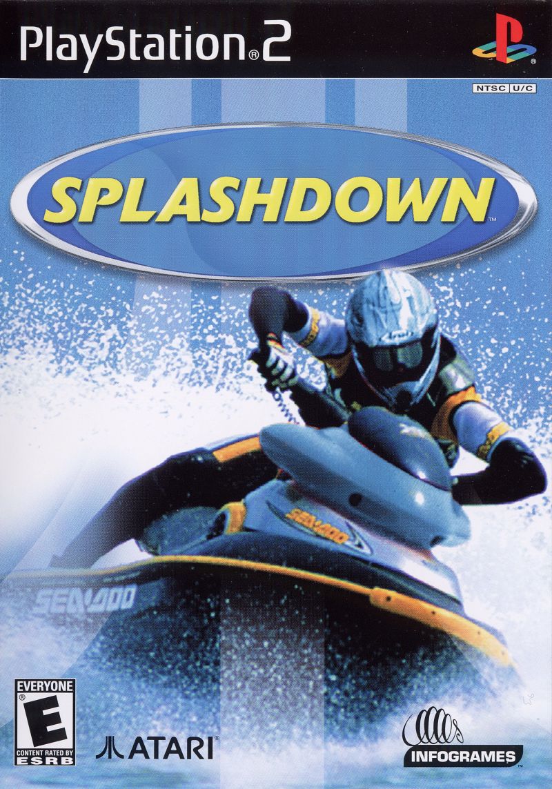 Front cover of Splashdown for PlayStation 2