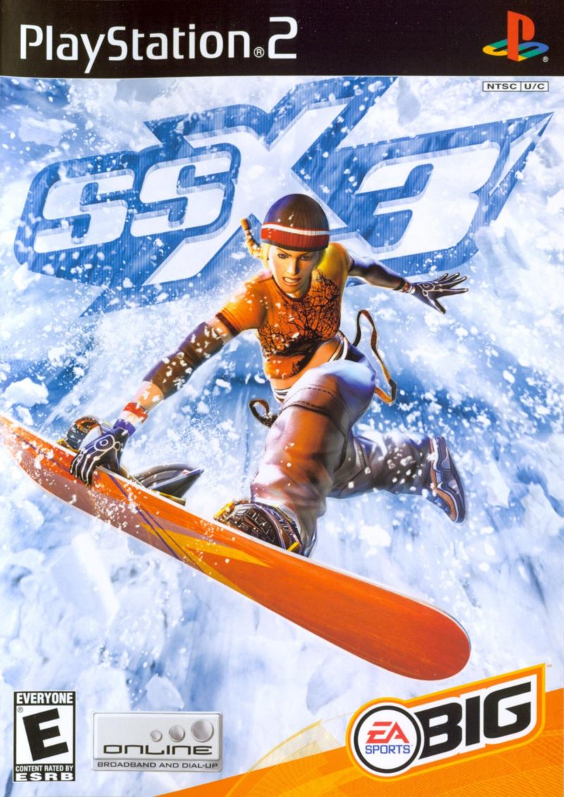 Front cover of SSX 3 for PlayStation 2