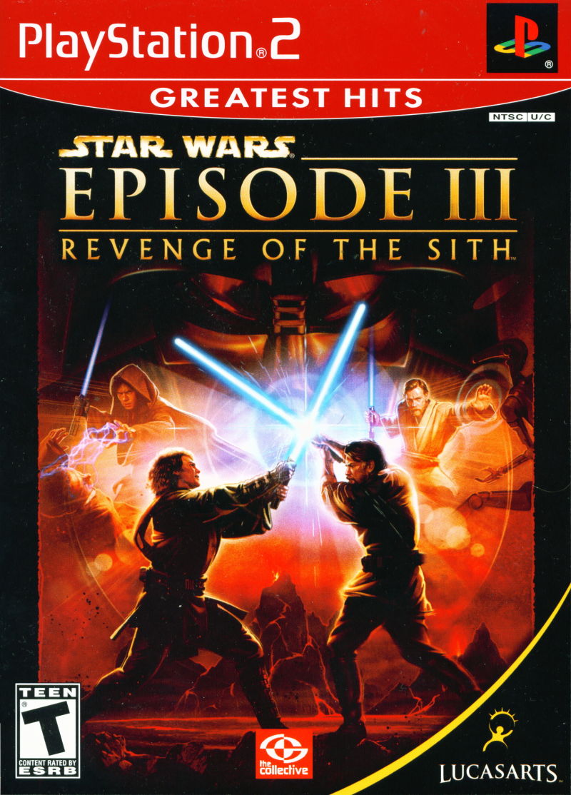 Front cover of Star Wars: Episode III - Revenge of the Sith for PlayStation 2