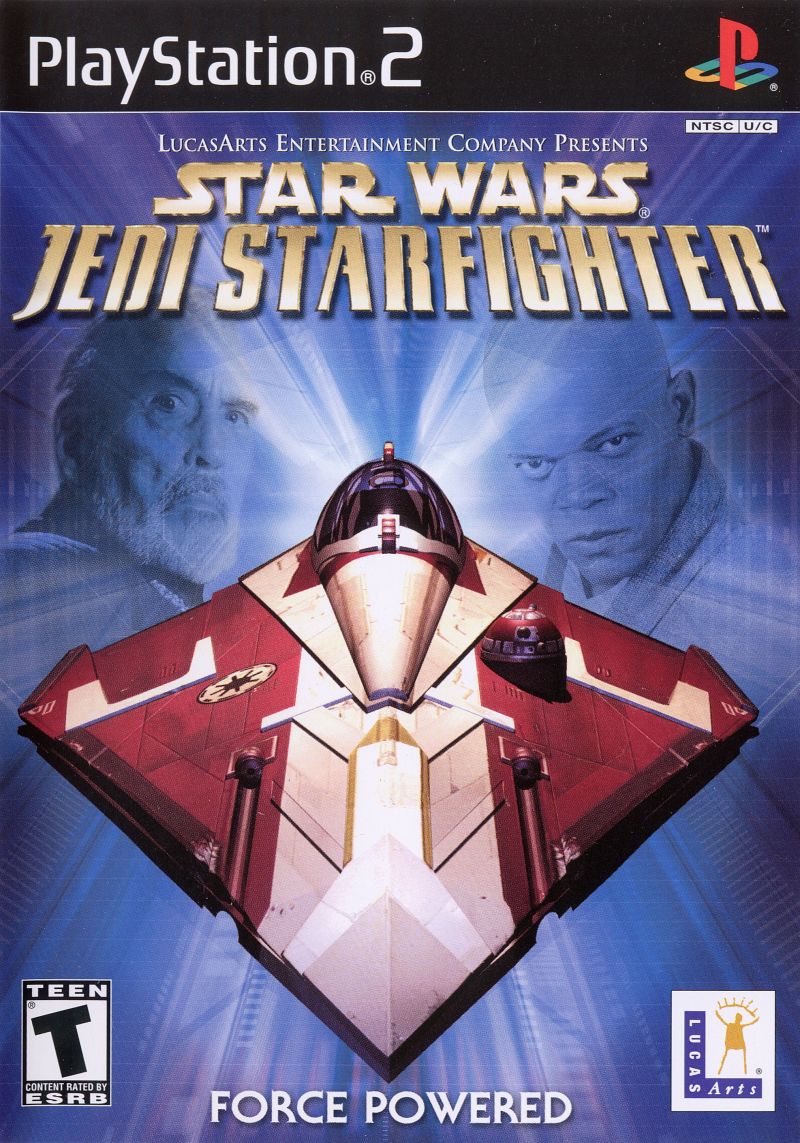 Front cover of Star Wars: Jedi Starfighter for PlayStation 2
