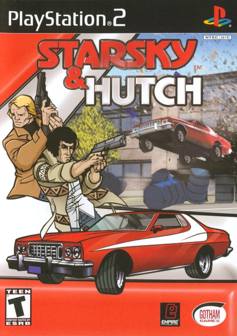 Front cover of Starsky & Hutch for PlayStation 2