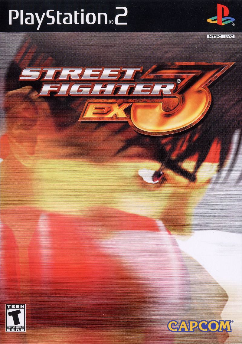 Front cover of Street Fighter EX3 for PlayStation 2